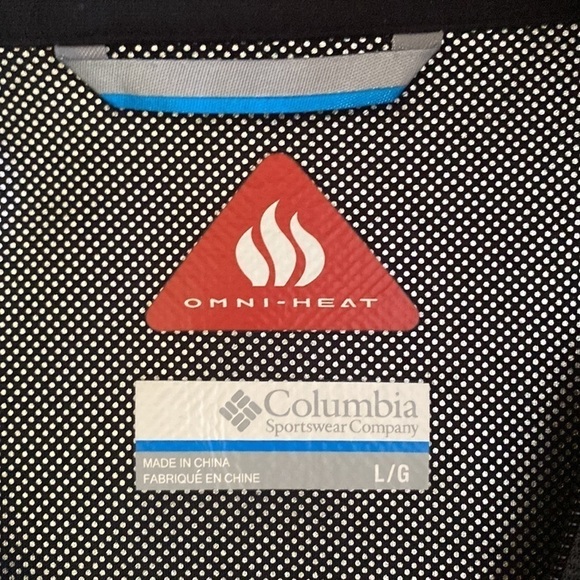 Columbia Men’s Omni Large Fleece Coat Jacket Black Winter Ready Warm - Picture 6 of 12